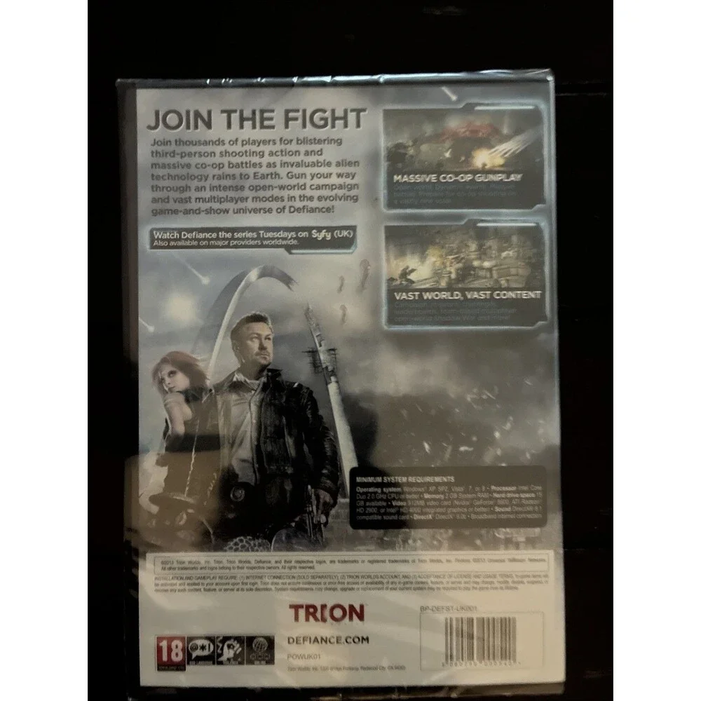 Defiance PC GAME DVD-ROM SOFTWARE